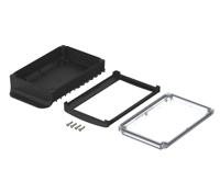 48326450hmt2 Bopla BoVersa Series Black, Transparent Polycarbonate General Purpose Enclosure, 258 x 140 x 66.5mm