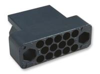 201355-1 TE Connectivity, M Male Connector Housing, 3.81mm Pitch, 14 Way, 3 Row