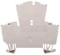 1021500000 Weidmuller  WDK Series Dark Beige, 2.5mm², Double-Level, Screw Termination