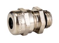 53112610 Lapp SKINTOP Series Silver Nickel Plated Brass Cable Gland, M12 Thread, 3.5mm min., 7mm max., IP68