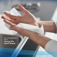 6689 SCOTT Scott Folded White Paper Towel, 200mm, 304 Sheets