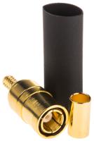 smb6121a1-3gt30g-5-50 Amphenol RF, Plug Cable Mount SMB Connector, 50Ω, Crimp Termination, Straight Body