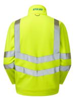 p507-r-xl PULSAR P507 Yellow Unisex Hi Vis Fleece Jacket, XL