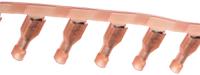 2-520181-2 TE Connectivity Ultra-Fast .187 Red Insulated Female Spade Connector, Receptacle, 4.75 x 0.51mm Tab Size, 0.3mm² to