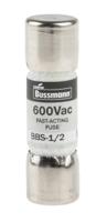 bbs-12 Eaton 500mA F Fibreglass Cartridge Fuse, 10 x 35mm