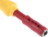 34577 Wiha Hexagon Nut Driver, 6 mm Tip, VDE/1000V, 50 mm Blade, 160 mm Overall
