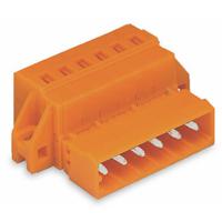 231-634019-000 WAGO 231 Series Pluggable Connector, 4-Pole, Male, 4-Way, Feed Through, 15A