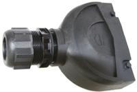 19411240423 HARTING Han-Eco Heavy Duty Power Connector Hood, M40 Thread, Top Entry