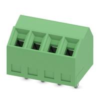 1751112 Phoenix Contact 5, SMKDS 1/ 4-3 Series PCB Terminal Block, 4-Contact, 3.5mm Pitch, Solder Mount, 1-Row, Screw