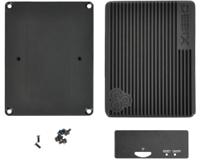 emc-7090b Polyhex Aluminium Case for use with DEBIX Model A and Model B in Black