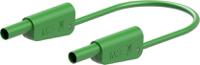 662014-05025 Staubli Test lead, 32A, 1kV, Green, 500mm Lead Length