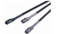 269-1821 RS PRO Cable Tie, Double Locking, 760mm x 9 mm, Black Nylon, Pk-200