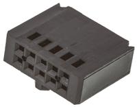 102387-1 TE Connectivity, AMPMODU MOD IV Female Connector Housing, 2.54mm Pitch, 10 Way, 2 Row