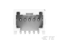 2355091-5 TE Connectivity MICRO CT Series Straight Board PCB Header, 5 Contact(s), 1.2 mm Pitch, 1 Row, Shrouded