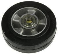 iep160x50-20 Tente Black Rubber Corrosion Resistant, Vulcanized Trolley Wheel, 700kg