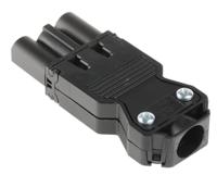 9293230531 Wieland GST18i3 Series Mini Connector, 3-Pole, Male, Cable Mount, 20A, IP40
