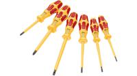 05051576001 Wera Pozidriv; Slotted Insulated Screwdriver Set