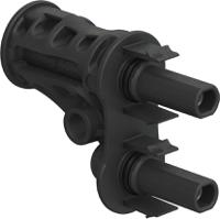 320196 Staubli MC4-Evo 2 Series, Female, Panel Mount Solar Connector, Rated At 60A, 1.5 kV PV-AZB4