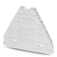 3270228 Phoenix Contact D-PTRV 8 WH Series End Cover for Use with DIN Rail Terminal Blocks