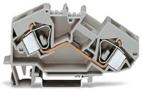 783-601 WAGO  783 Series Grey, 16mm², 1-Level, Cage Clamp Termination, CSA