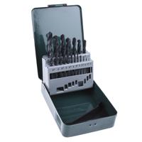 2607019435 Bosch 19-Piece Twist Drill Bit Set for Metal, 10mm Max, 1mm Min, HSS-R Bits