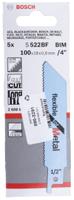 2608656011 Bosch, 14 Teeth Per Inch Reciprocating Saw Blade, Pack of 5