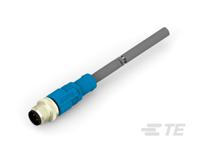 t4161120005-001 TE Connectivity Male 5 way M12 to 5 way Free End Sensor Actuator Cable, 500 mm