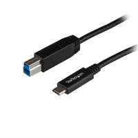 usb31cb1m StarTech.com USB 3.1, Male USB C to Male USB B, 10Gbps, 1m