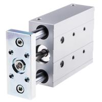 dfm-32-100-p-a-kf Festo Pneumatic Guided Cylinder - 170935, 32mm Bore, 100mm Stroke, DFM Series, Double Acting