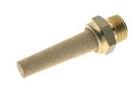 176-2286 RS PRO Brass 12bar Pneumatic Silencer, Threaded, G 1/2 Male