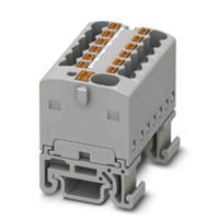1046985 Phoenix Contact Distribution Block, 13 Way, 2.5mm², 17.5A, 500 V, Grey