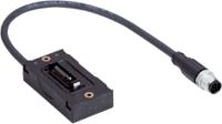 nansx-aaabzzzz1 SICK Male 8 way Plug to Male 8 way M12 Male Connector Connector Cable, 300 mm