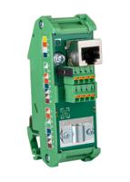 2901642 Phoenix Contact FL-PP-RJ45-SCC Series Cat5e 1 Port RJ45 Patch Panel 90mm Green