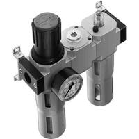 frc-18-d-mini-ka Festo D Filter Regulator, 40μm, G 1/8, Manual, 185791