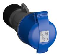 2cma102014r1000 Amphenol Industrial, 2CMA1 IP44 Blue 3P+E Industrial Power Socket, Rated At 16A, 250 V