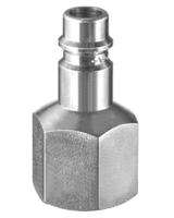 erp-076103p2 PREVOST Treated Steel Female Plug for Pneumatic Quick Connect Coupling, G 1/2 Female Threaded