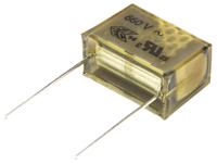 pme264ne6100mr30 KEMET PME261 Paper Capacitor, 660 V ac, 1500V dc, ±20%, 100nF, Through Hole