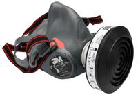 7100265071 3M HF-300 Series Half-Type Half Mask, Size L