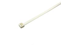 224-3149 RS PRO Cable Tie, 368mm x 4.8 mm, White Nylon, Pk-100