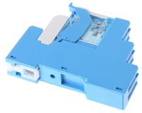 4c0290120050spa Finder 4C Series Interface Relay, DIN Rail Mount, 12V dc Coil, DPDT, 2-Pole