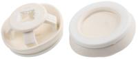 clixx-m25w WISKA CLIXX White Polypropylene, Thermoplastic 25mm Cable Grommet for 9 → 17mm Cable Dia. CLIXX M25/W