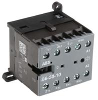 gjl1211001r0101-b6-30-10-01 ABB B6-30-10-01 B Contactor, 24 V ac Coil, 3-Pole, 9 A, 4 kW, 3NO, 690 V ac