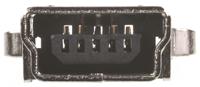 651005136421 Wurth Elektronik Straight, Through Hole, Socket Type B USB Connector