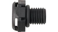 pmf-100600 W.L. Gore PolyVent XS Series M6x0.75 Screw-In, 11.5 x 11.2 mm Dia., 11.2mm W, For Use With Enclosures and Cabinets