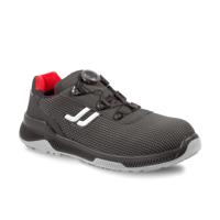 jalpython-jiji244-48 Jallatte JIJI244 Unisex Black Polymer Toe Capped Safety Shoes, UK 12.5, EU 48