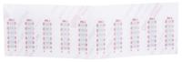 285-936 RS PRO Non-Reversible Temperature Sensitive Label, 65°C to 93°C, 6 Levels