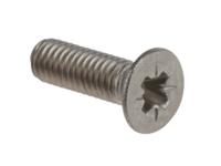 914-1945 RS PRO Pozi M3 Countersunk A4 316 Stainless Steel Machine Screws DIN 965 x 10.0mm