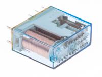405290240000 Finder PCB Mount Power Relay, 24V dc Coil, 8A Switching Current, DPDT