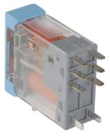 c12a21bx24ad Releco PCB Mount Power Relay, 24V ac/dc Coil, 5A Switching Current, DPDT