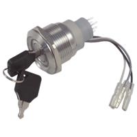 877-1882 RS PRO IP40 Key Switch, DPDT, 5 A 2-Way